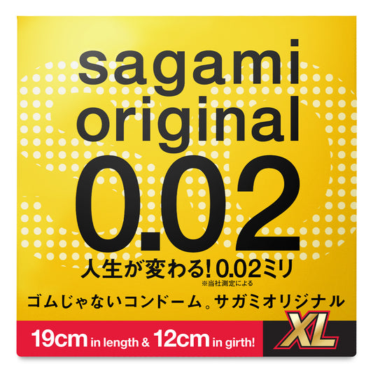 Sagami Original 0.02 XL-size