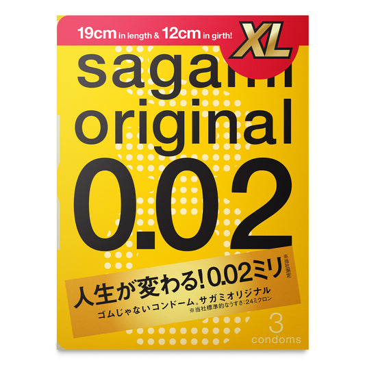 Sagami Original 0.02 XL-size